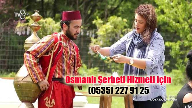 Osmanlı Şerbetcisi Fİyatları İkramı